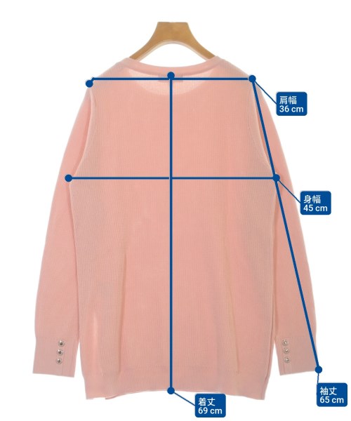 Reflect（リフレクト）ニット・セーター ピンク サイズ:13(XL位) レディース/2200615492018