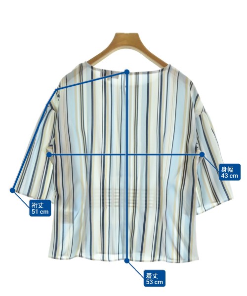 Reflect（リフレクト）ブラウス 青 サイズ:11(L位) レディース/2200615492056