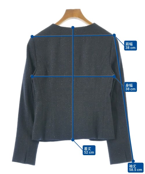 Reflect（リフレクト）テーラードジャケット 紺 サイズ:7(S位) レディース/2200672721120