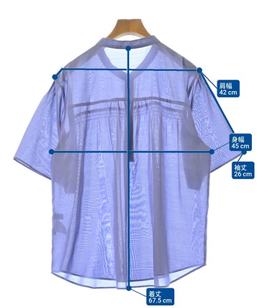 Reflect（リフレクト）ブラウス 紫 サイズ:15(XXL位) レディース/2200668177054