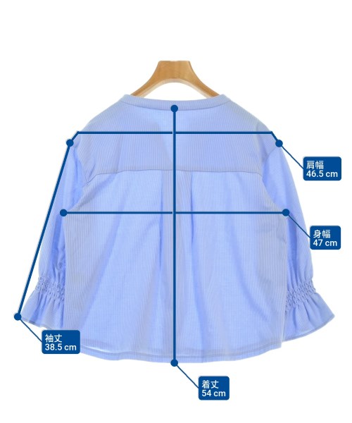 Reflect（リフレクト）カジュアルシャツ 青 サイズ:9(M位) レディース/2200672857119