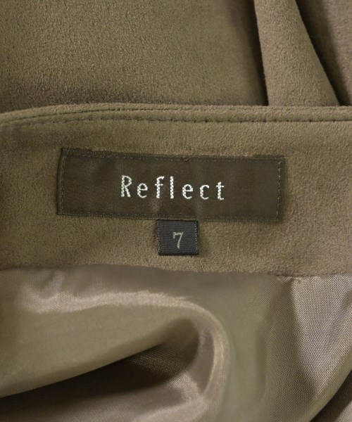 Reflect（リフレクト）ひざ丈スカート 茶 サイズ:7(S位) レディース/2200674266025