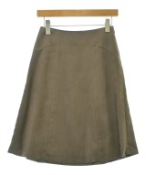 Reflect（リフレクト）ひざ丈スカート 茶 サイズ:7(S位) レディース/2200674266025
