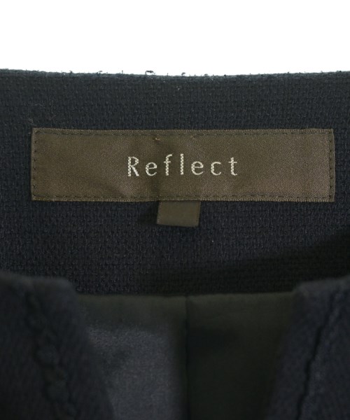 Reflect（リフレクト）ノーカラージャケット 紺 サイズ:13(XL位) レディース/2200697810014