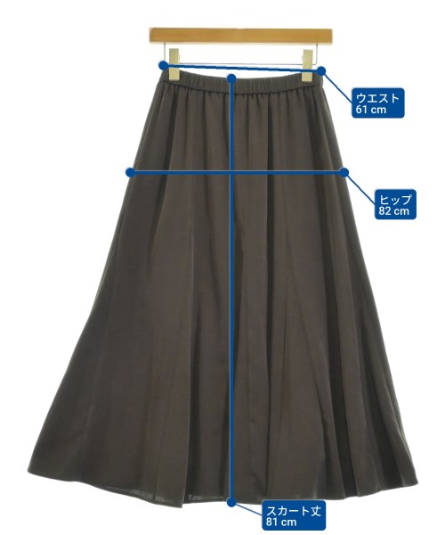 Reflect（リフレクト）ロング・マキシ丈スカート 茶 サイズ:-(M位) レディース/2200640025137