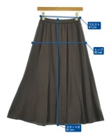 Reflect（リフレクト）ロング・マキシ丈スカート 茶 サイズ:-(M位) レディース/2200640025137