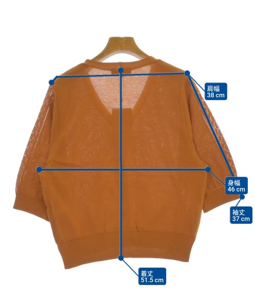 Reflect（リフレクト）カーディガン オレンジ サイズ:11(L位) レディース/2200650610132