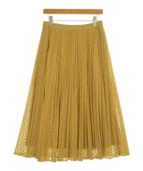 Reflect（リフレクト）ロング・マキシ丈スカート 黄 サイズ:9(M位) レディース/2200654978047