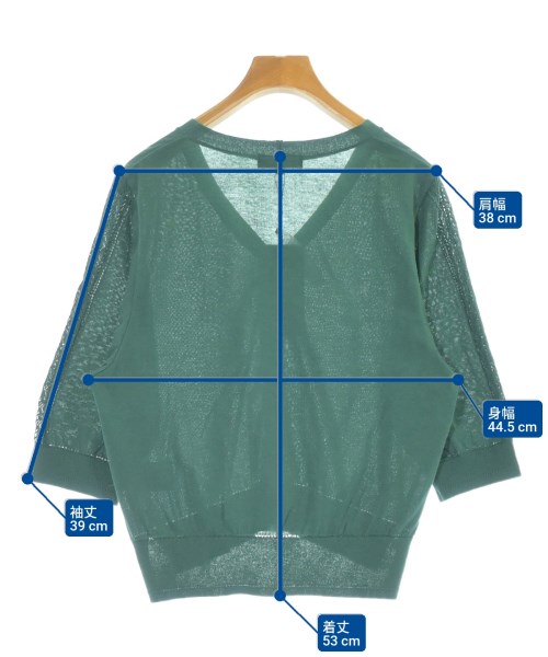 Reflect（リフレクト）カーディガン 緑 サイズ:11(L位) レディース/2200656584055