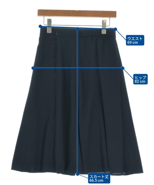 Reflect（リフレクト）ひざ丈スカート 紺 サイズ:9(M位) レディース/2200657520106