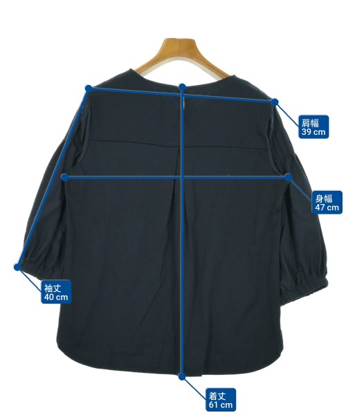 Reflect（リフレクト）ブラウス 紺 サイズ:-(M位) レディース/2200642771179