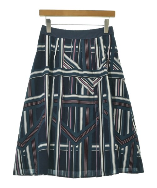 Reflect(リフレクト)ロング・マキシ丈スカート 紺 サイズ:9(M位)/2200645650013