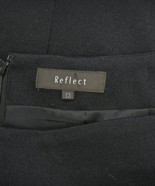 Reflect（リフレクト）ひざ丈スカート 黒 サイズ:13(L位) レディース/2200645496192