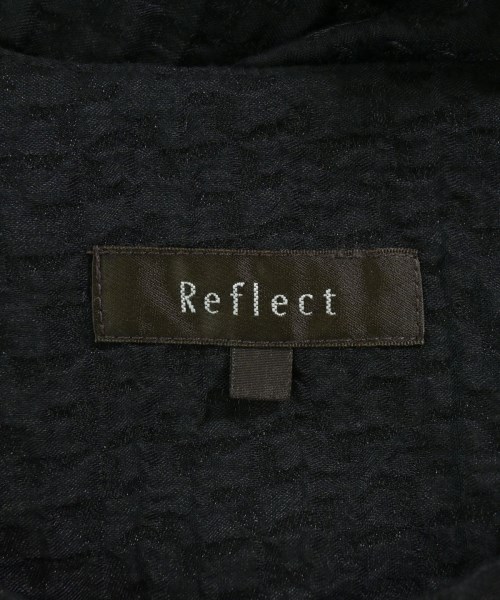 Reflect（リフレクト）ノーカラージャケット 黒 サイズ:F レディース/2200700635269