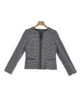 Reflect（リフレクト）ノーカラージャケット 黒 サイズ:9(M位) レディース/2200658711015