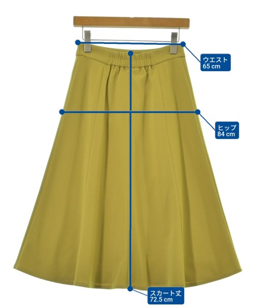 Reflect（リフレクト）ロング・マキシ丈スカート 緑 サイズ:7(S位) レディース/2200661007099