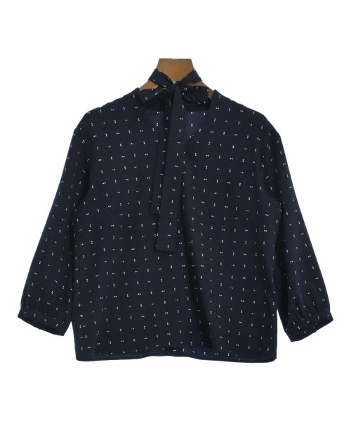 Reflect(リフレクト)ブラウス 紺 サイズ:7(S位)/2200665570032