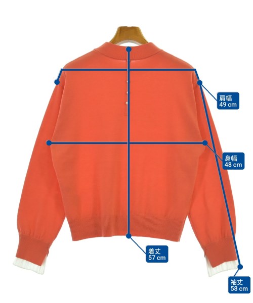 Reflect（リフレクト）ニット・セーター オレンジ サイズ:9(M位) レディース/2200659815040