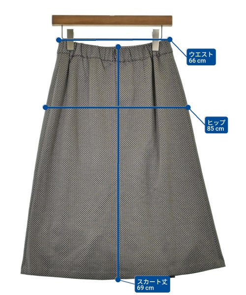 Reflect（リフレクト）ロング・マキシ丈スカート グレー サイズ:F レディース/2200659815101