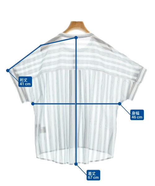 Reflect（リフレクト）カジュアルシャツ 白 サイズ:13(L位) レディース/2200663952144