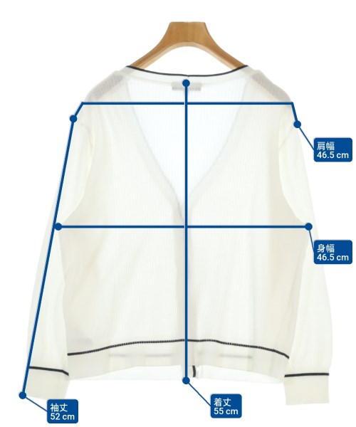 Reflect（リフレクト）カーディガン 白 サイズ:11(M位) レディース/2200663952182