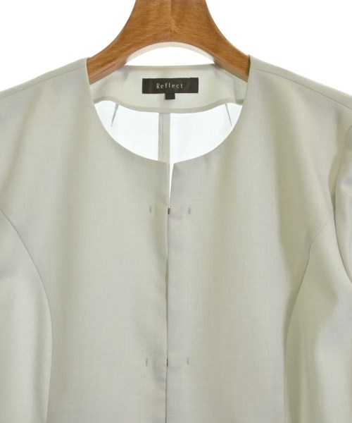 Reflect（リフレクト）ノーカラージャケット グレー サイズ:9(M位) レディース/2200667535039