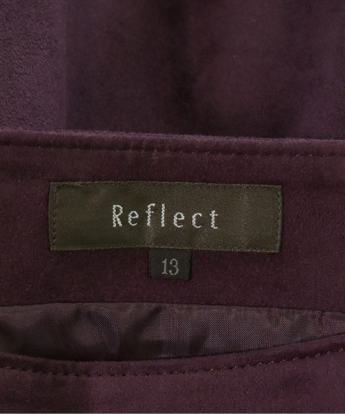 Reflect（リフレクト）ひざ丈スカート 赤 サイズ:13(XL位) レディース/2200720113099