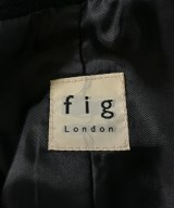 fig London（フィグロンドン）チェスターコート 黒 サイズ:F レディース/2200623649015