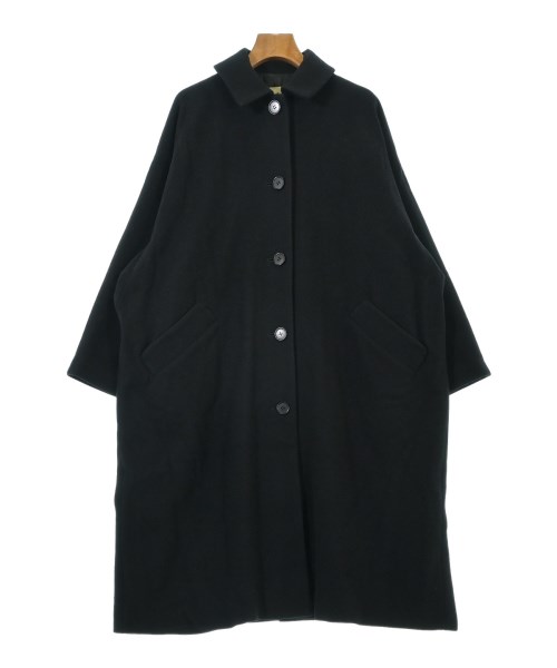 fig London(フィグロンドン)ステンカラーコート 黒 サイズ:F/2200641618017