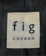 fig London（フィグロンドン）ステンカラーコート 黒 サイズ:F レディース/2200641618017