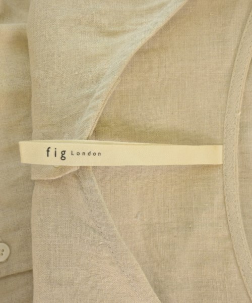 fig London（フィグロンドン）シャツワンピース ベージュ サイズ:F レディース/2200692759134