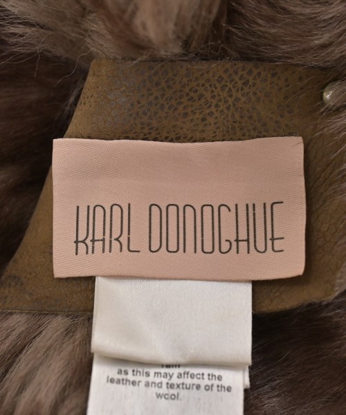 KARL DONOGHUE（カールドノヒュー）ストール 茶 サイズ:- レディース/2200642664082