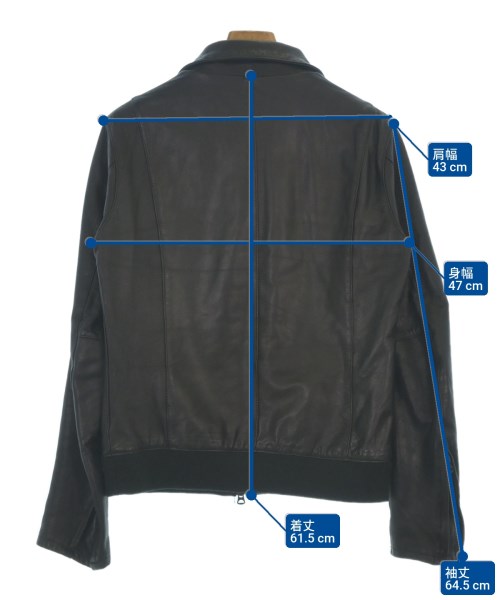 shama（シャマ）ライダース 黒 サイズ:40(M位) メンズ/2200654411025