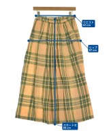 O'NEIL OF DUBLIN（オニールオブダブリン）ロング・マキシ丈スカート オレンジ サイズ:34(XS位) レディース/2200622401034