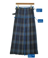 O'NEIL OF DUBLIN（オニールオブダブリン）ロング・マキシ丈スカート 紺 サイズ:36(S位) レディース/2200637712064