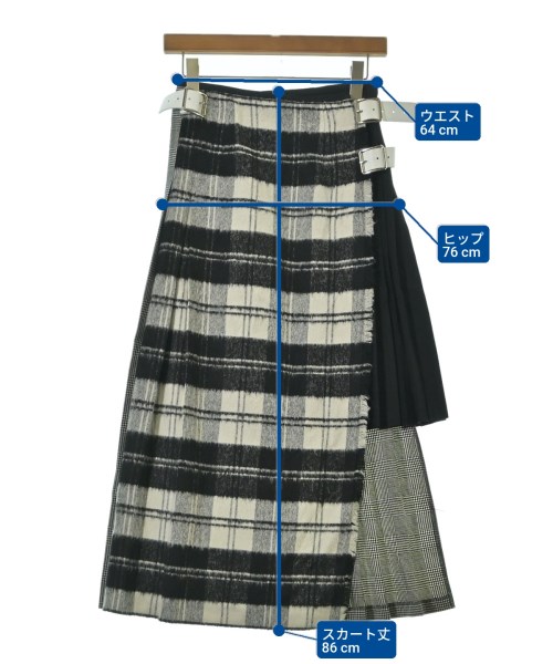 O'NEIL OF DUBLIN（オニールオブダブリン）ロング・マキシ丈スカート 黒 サイズ:36(S位) レディース/2200642510013