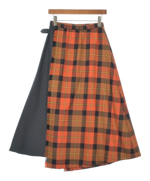 O'NEIL OF DUBLIN（オニールオブダブリン）ひざ丈スカート オレンジ サイズ:40(M位) レディース/2200643213050