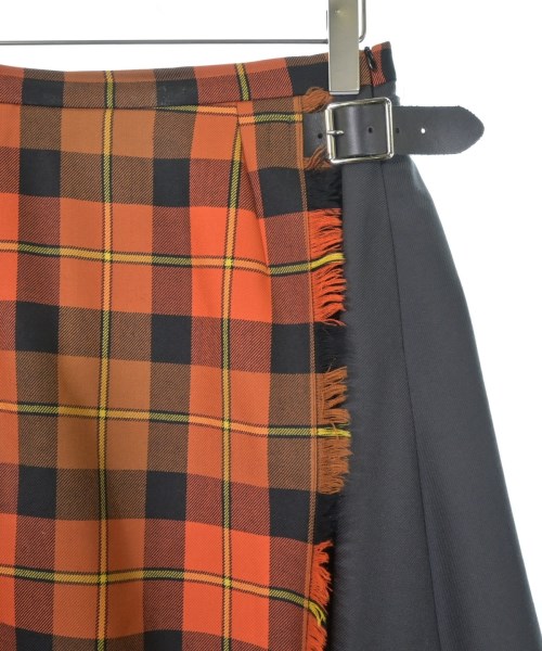 O'NEIL OF DUBLIN（オニールオブダブリン）ひざ丈スカート オレンジ サイズ:40(M位) レディース/2200643213050
