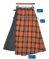 O'NEIL OF DUBLIN（オニールオブダブリン）ひざ丈スカート オレンジ サイズ:40(M位) レディース/2200643213050