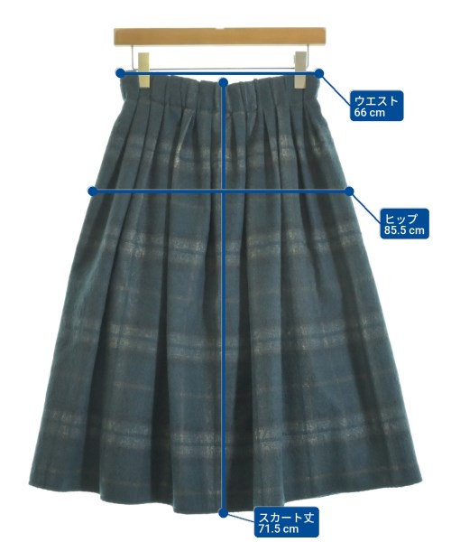 O'NEIL OF DUBLIN（オニールオブダブリン）ロング・マキシ丈スカート 紺 サイズ:38(M位) レディース/2200642155030