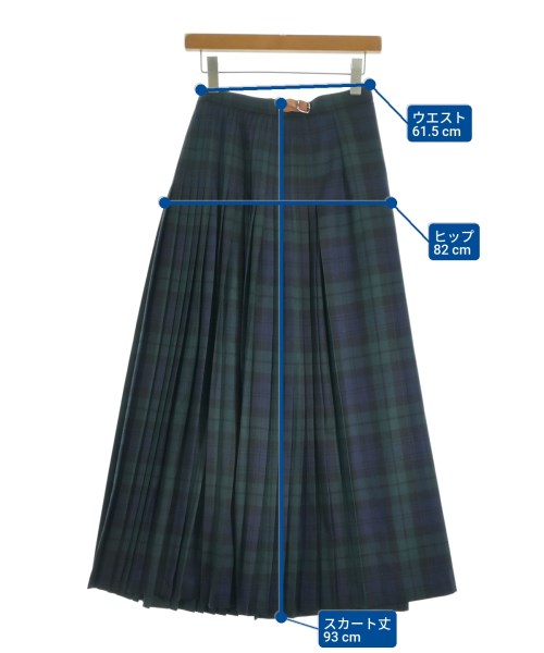 O'NEIL OF DUBLIN（オニールオブダブリン）ロング・マキシ丈スカート 緑 サイズ:40(M位) レディース/2200615314105