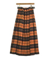 O'NEIL OF DUBLIN（オニールオブダブリン）ロング・マキシ丈スカート オレンジ サイズ:36(S位) レディース/2200625717026