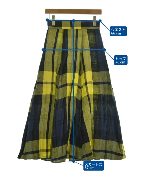 O'NEIL OF DUBLIN（オニールオブダブリン）ロング・マキシ丈スカート 紺 サイズ:36(S位) レディース/2200613444057