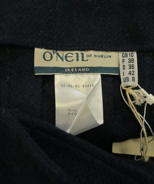 O'NEIL OF DUBLIN（オニールオブダブリン）ひざ丈スカート 紺 サイズ:38(M位) レディース/2200631683063