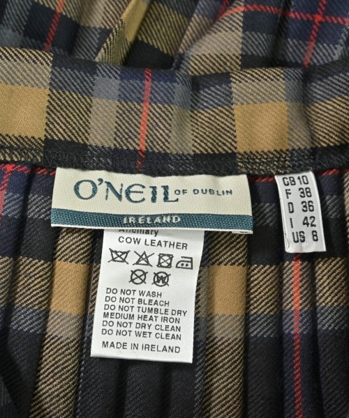 O'NEIL OF DUBLIN（オニールオブダブリン）ひざ丈スカート 黒 サイズ:38(M位) レディース/2200607391022