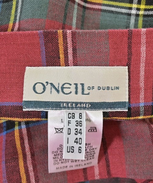 O'NEIL OF DUBLIN（オニールオブダブリン）ロング・マキシ丈スカート 赤 サイズ:36(S位) レディース/2200611991119