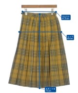 O'NEIL OF DUBLIN（オニールオブダブリン）ロング・マキシ丈スカート 黄 サイズ:38(M位) レディース/2200612564039