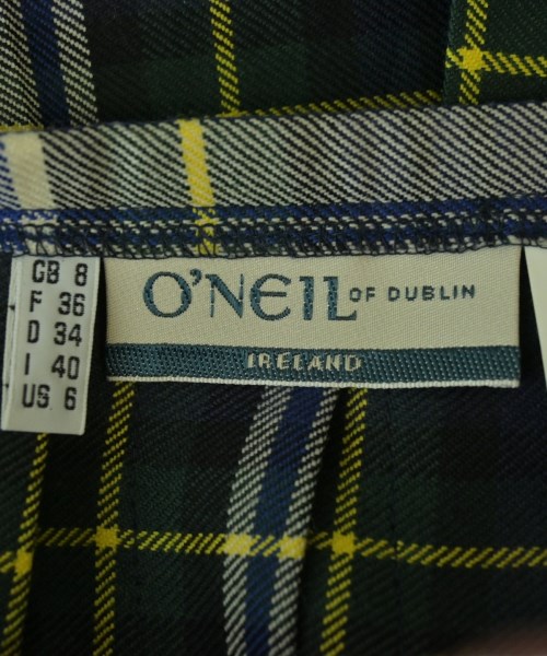 O'NEIL OF DUBLIN（オニールオブダブリン）ひざ丈スカート 緑 サイズ:36(S位) レディース/2200617438199