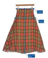 O'NEIL OF DUBLIN（オニールオブダブリン）ロング・マキシ丈スカート オレンジ サイズ:36(S位) レディース/2200600645047