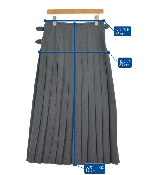 O'NEIL OF DUBLIN（オニールオブダブリン）ロング・マキシ丈スカート グレー サイズ:S レディース/2200669717051